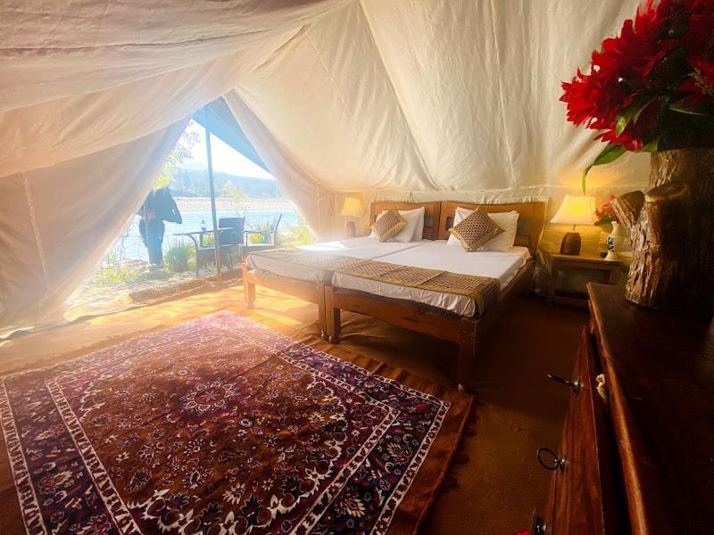 Lushy Days Boom Camp Hotel Tanakpur Eksteriør billede